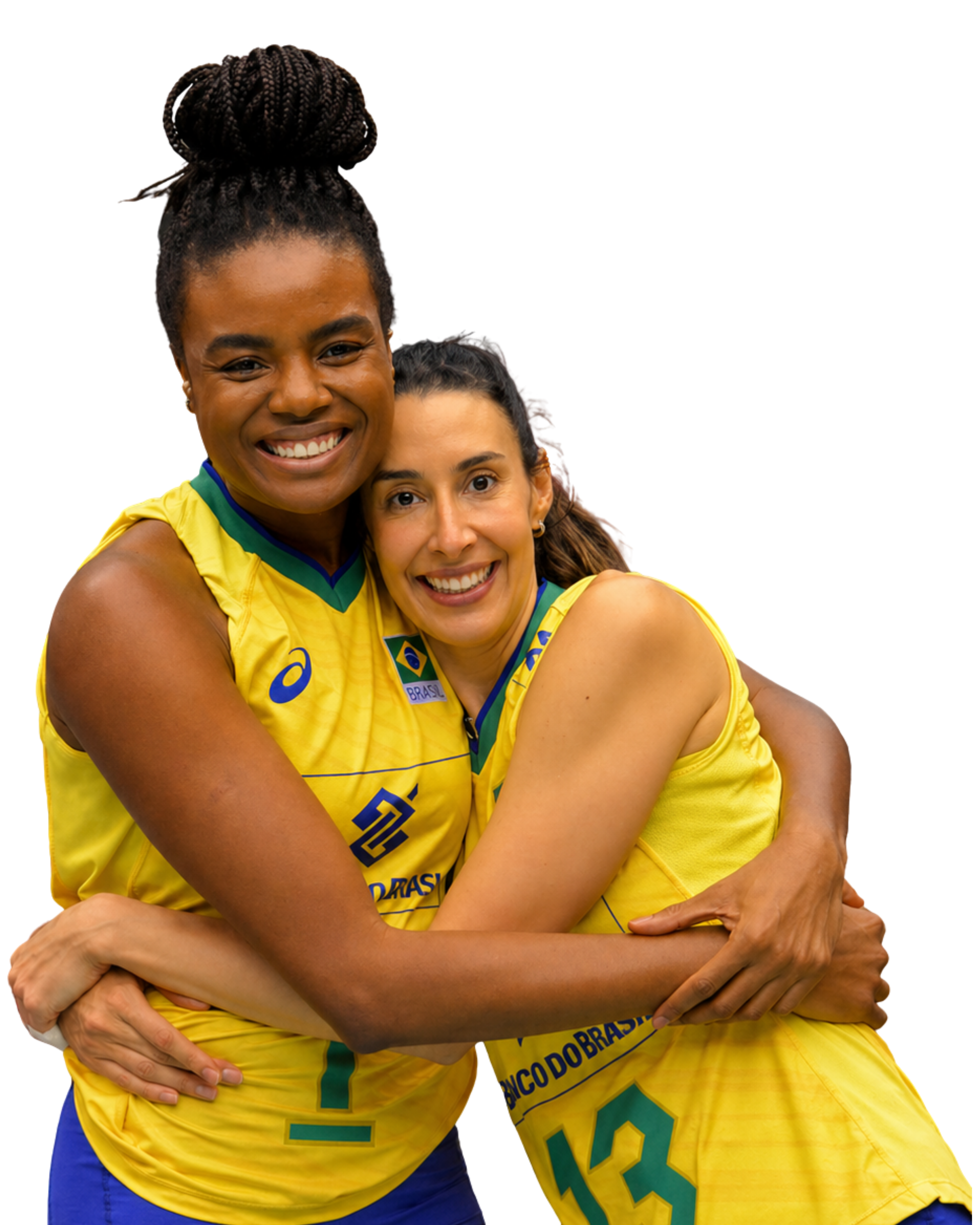 Fabiana Claudino e Sheilla Castro